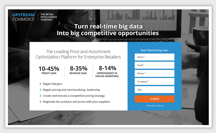 בניית דף נחיתה